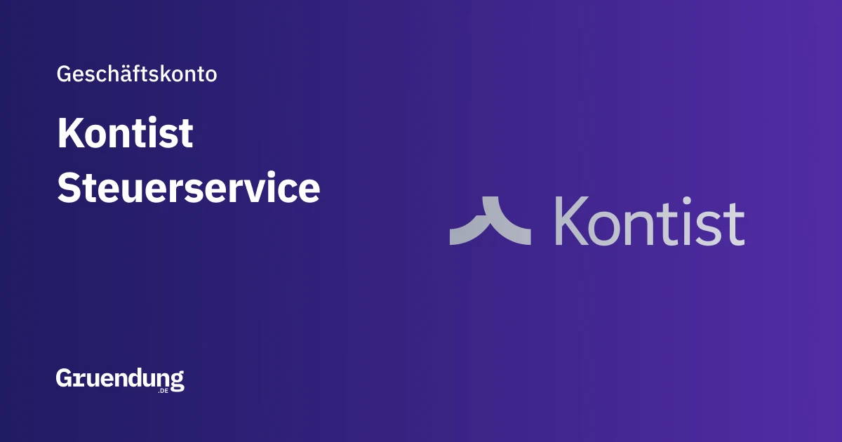 Kontist Business Steuerservice