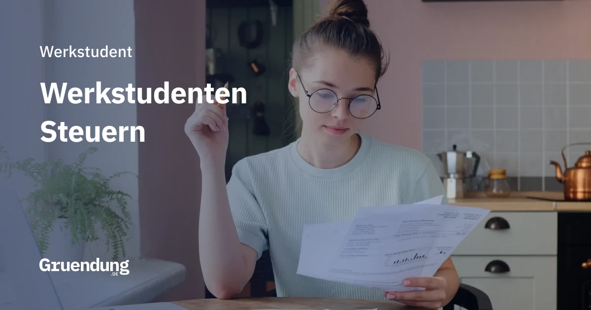 Steuern, Werkstudent, Werkstudierende