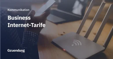 Internet-Tarife für Geschäftskunden