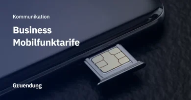 Business-Mobilfunktarife im Vergleich